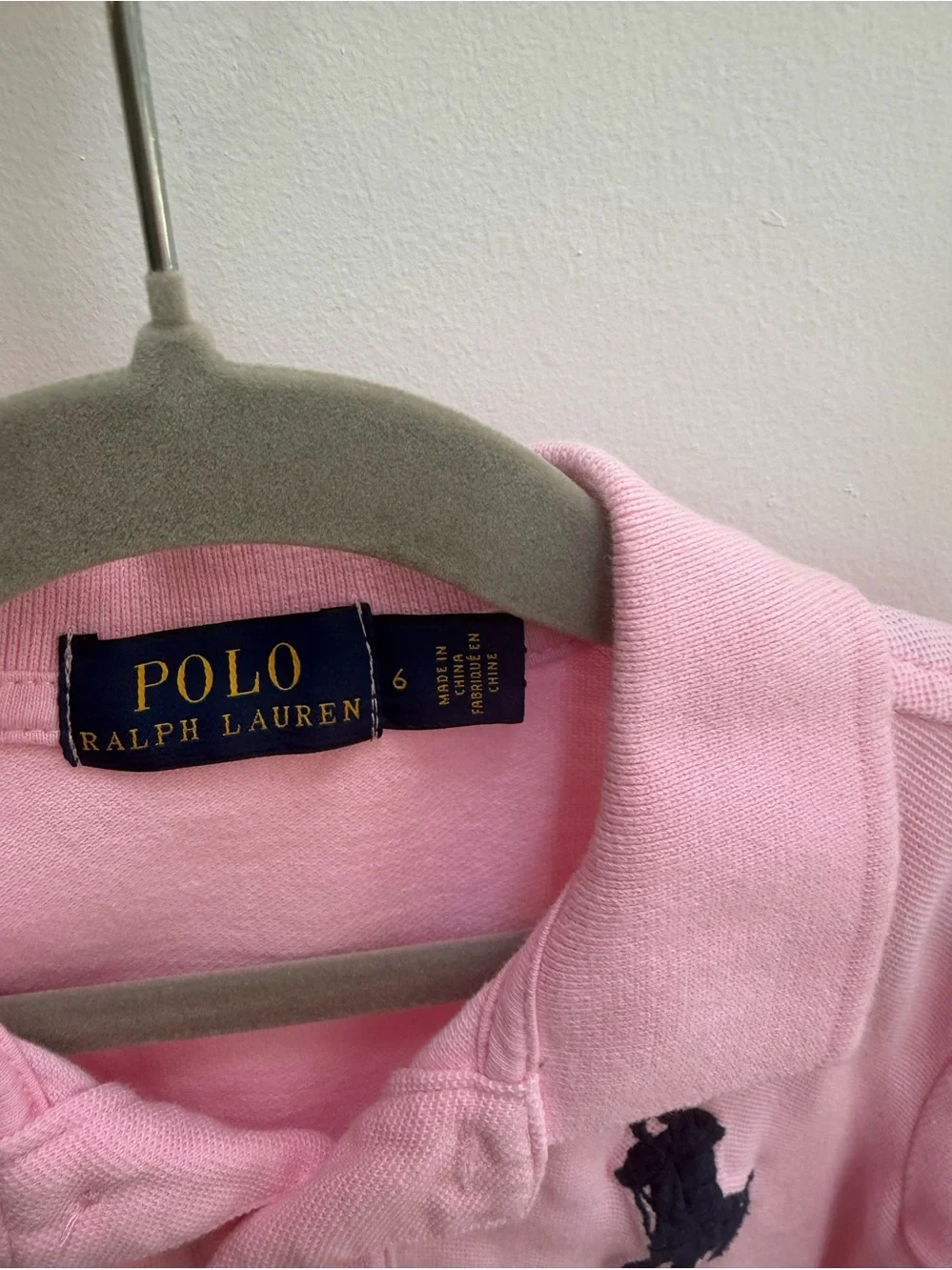 Polo Ralph Lauren Pink Classic Polo Shirt